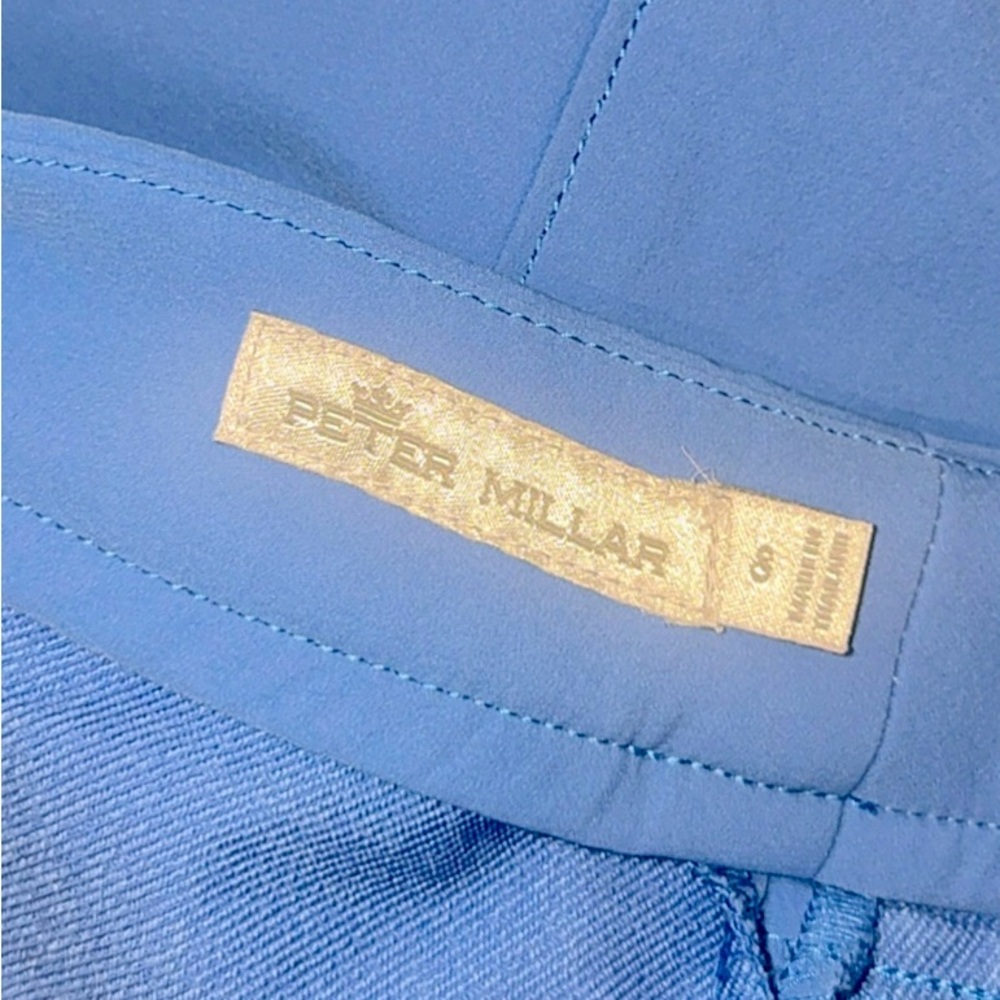 Peter Millar Dynamite Technical Marine Blue Golf perfect 4-way stretch Pants 8 - Picture 12 of 15